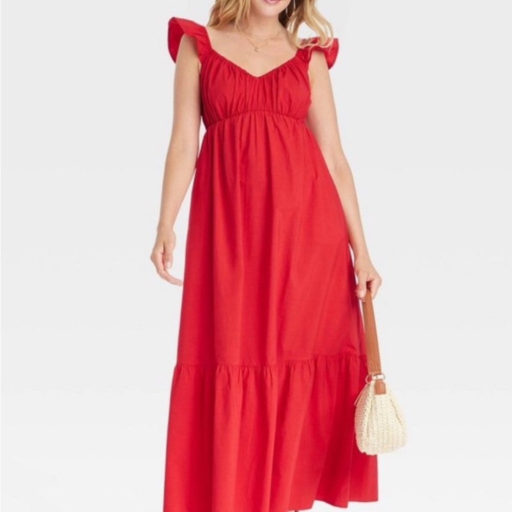 Universal Thread Red Maxi Dress